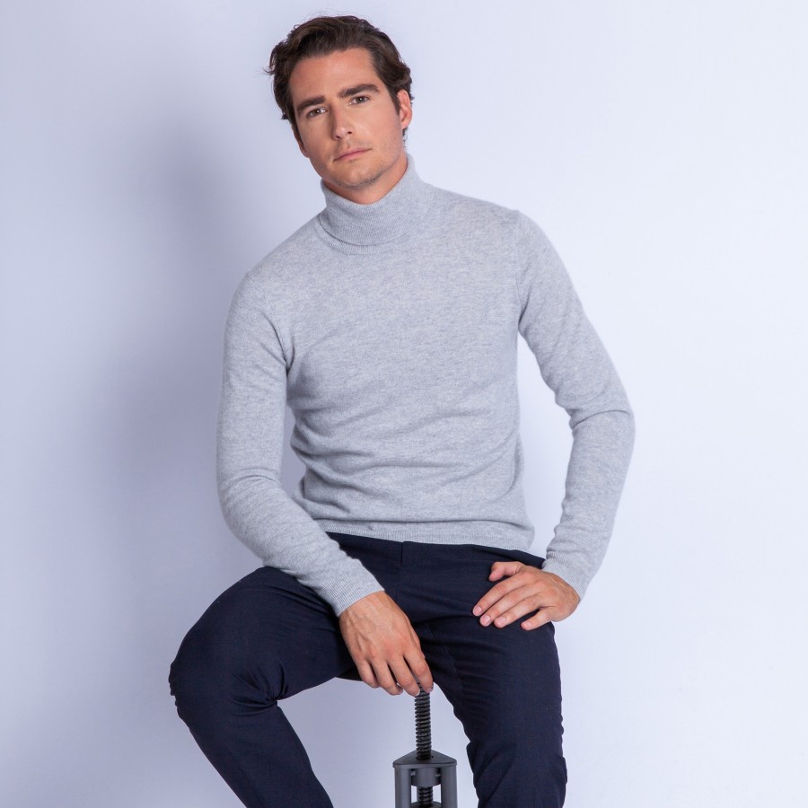 Cashmere turtleneck sweater - Eduardo